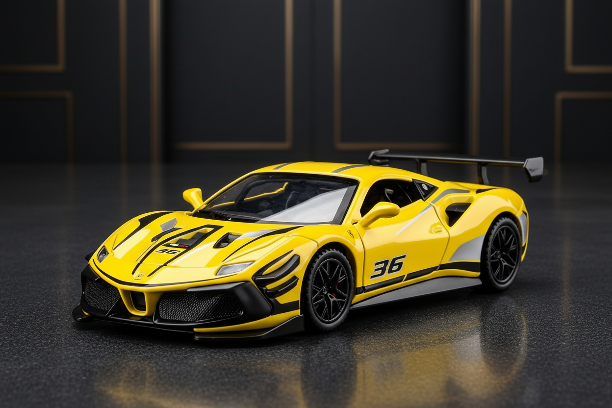 Ferrari 488 — Yellow