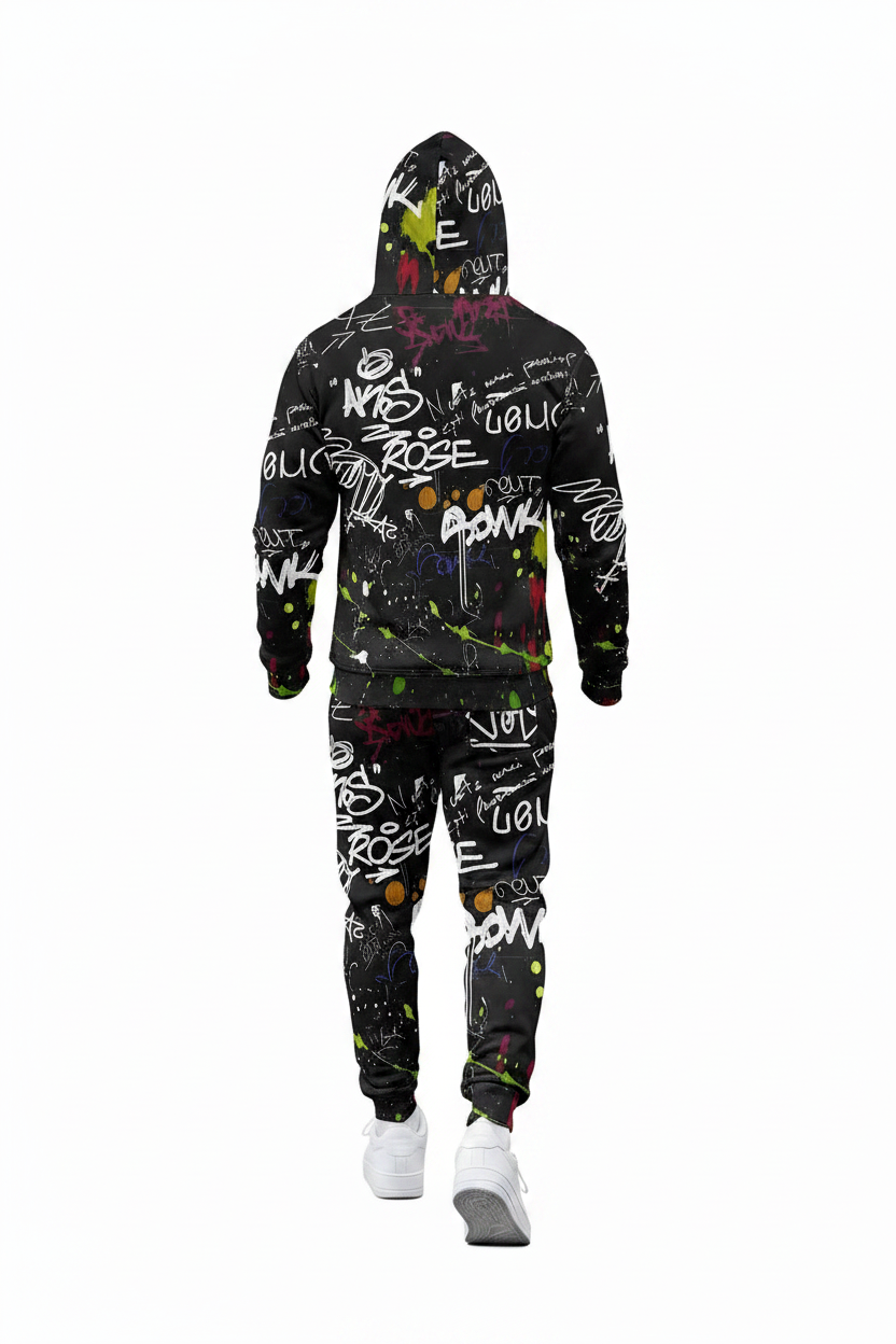 Graffiti Set Back View