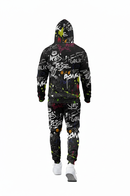 Graffiti Set Back View