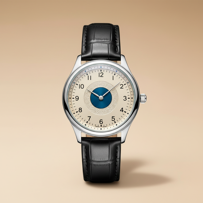 Men's Classic Quartz Dress Watch – Warm Background