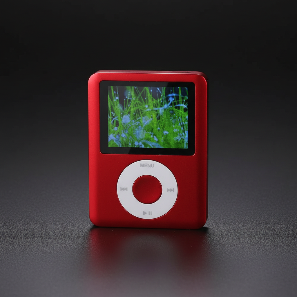 MP3 Player — Red