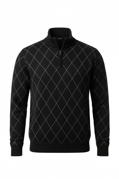 Quarter Zip - Black