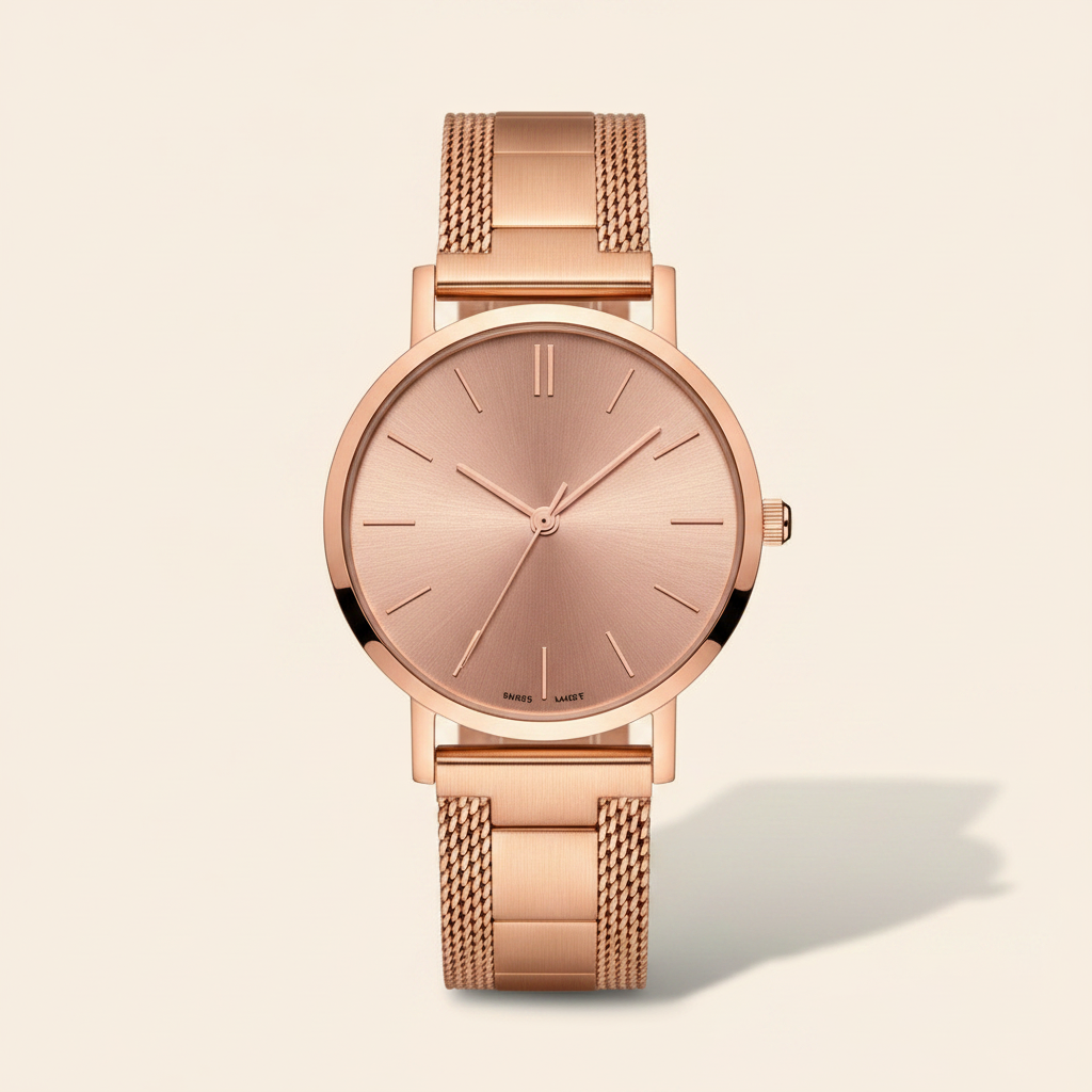 Rose Gold Watch