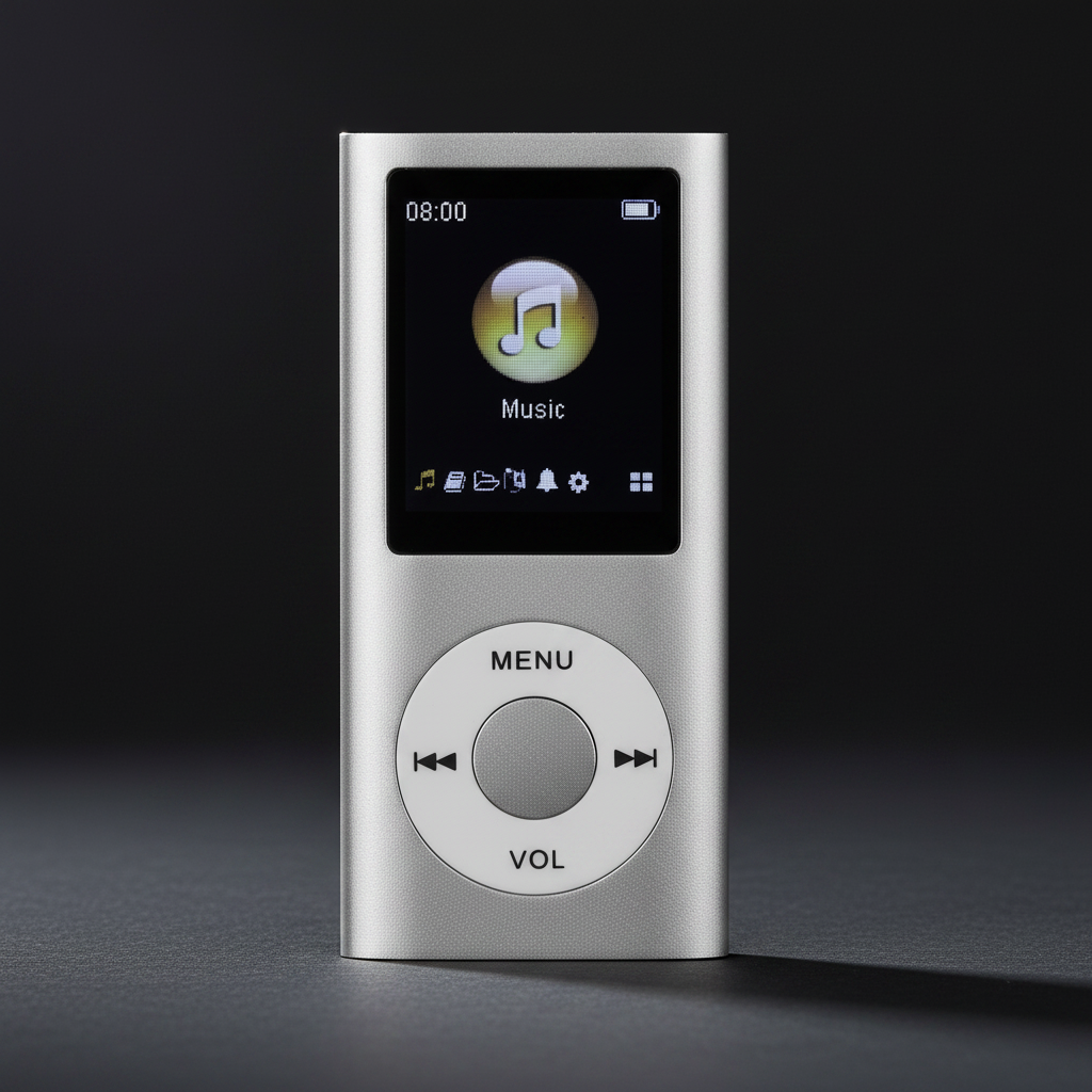 Silver MP3 Player