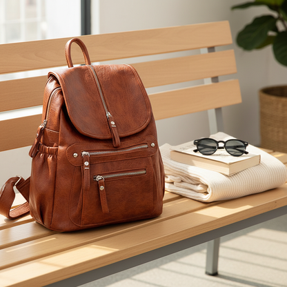 Travel-day editorial scene