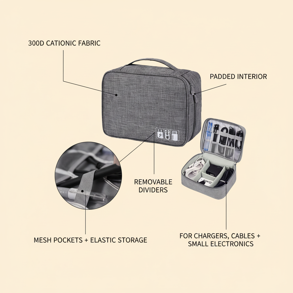 Travel Tech Organizer specifications