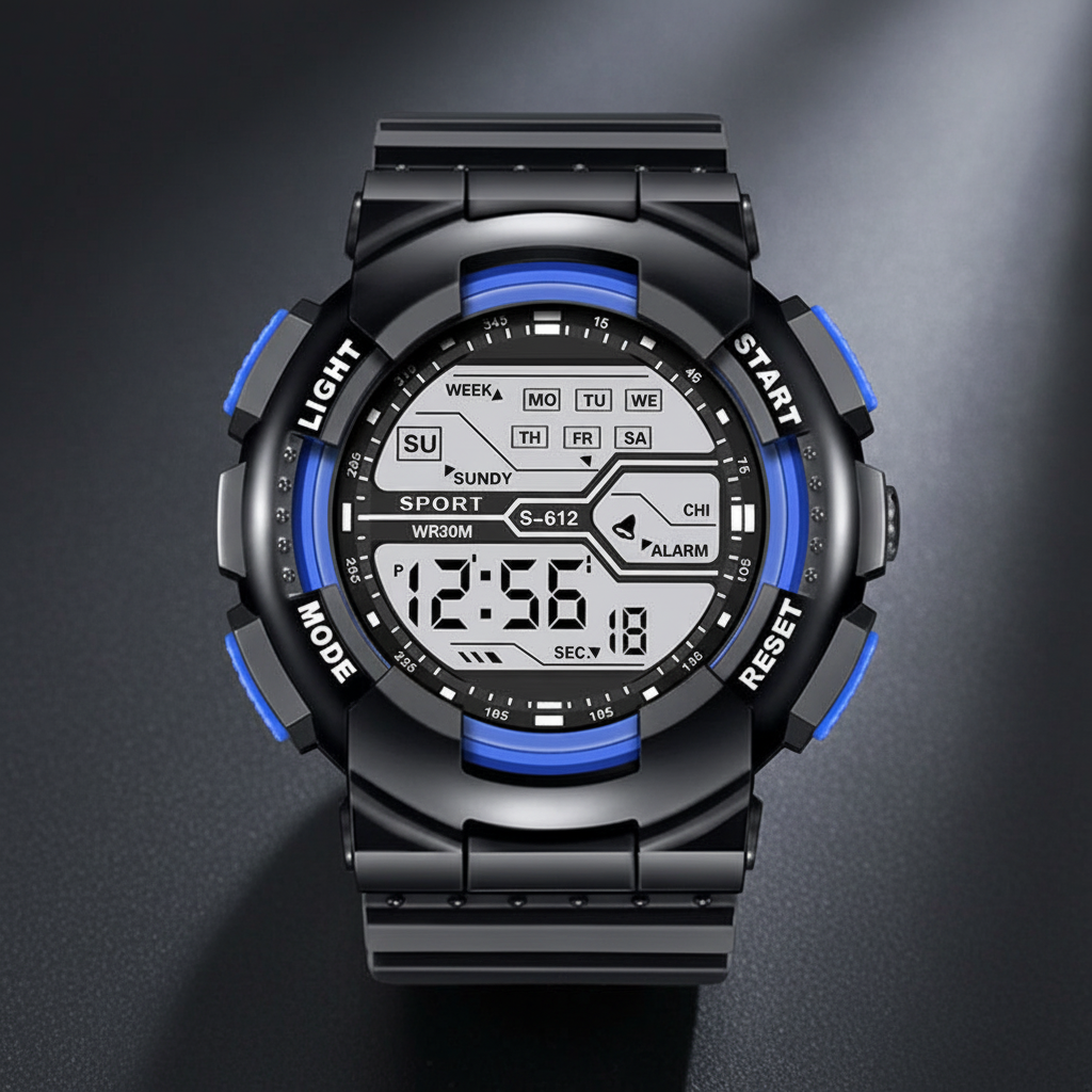 Watch — Black Blue