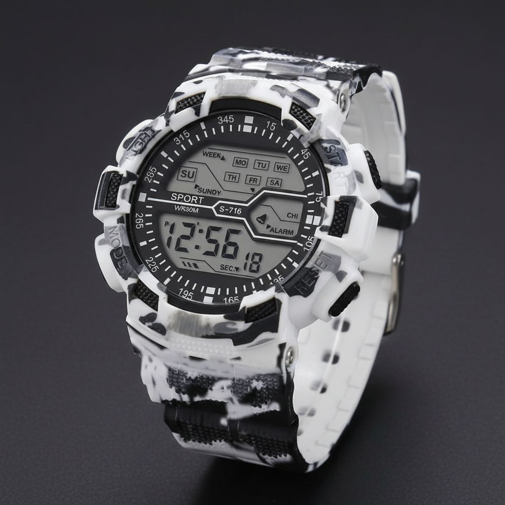Watch — Camouflage White