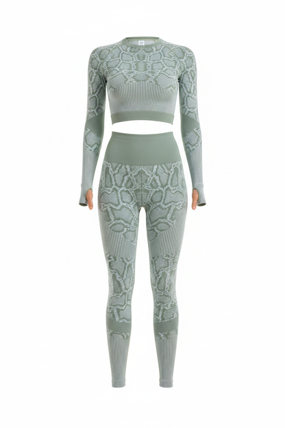 Yoga Set - Black Gray