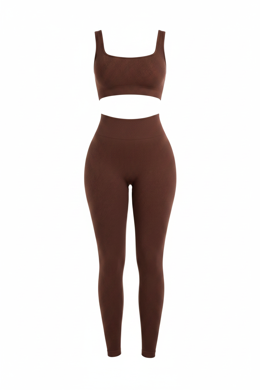 Yoga Set - Brown