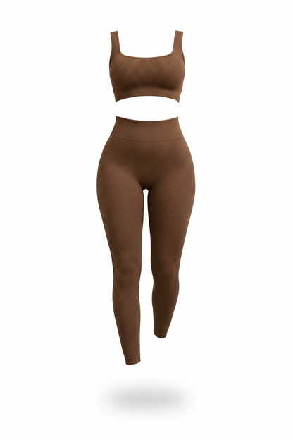 Yoga Set - Light Brown