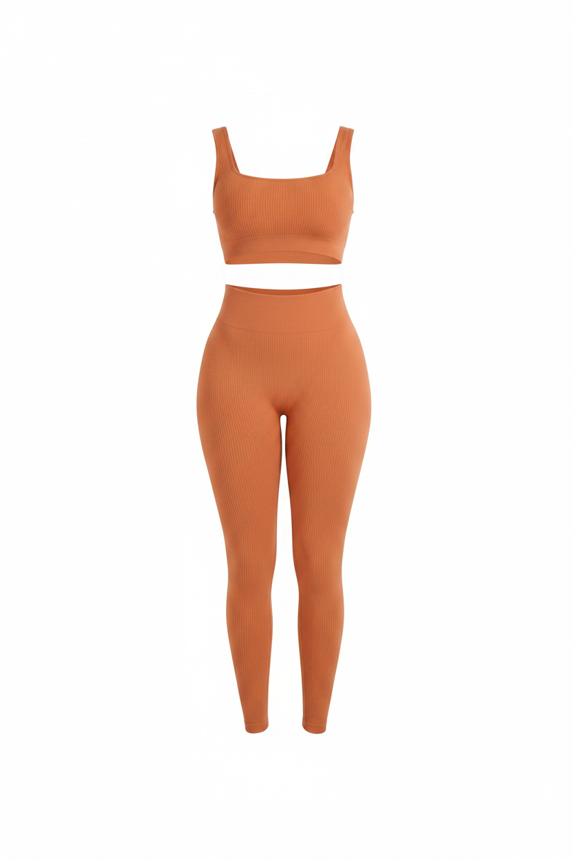 Yoga Set - Light Orange