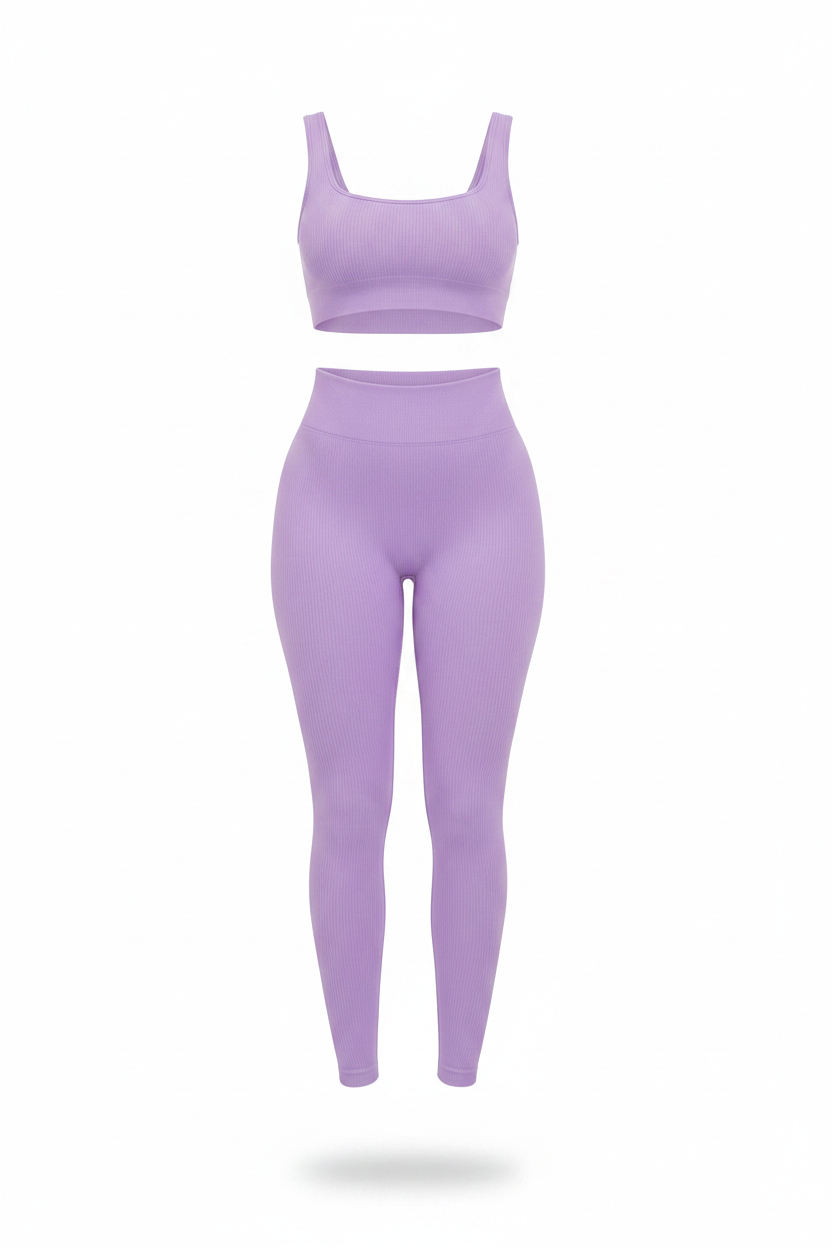 Yoga Set - Light Purple
